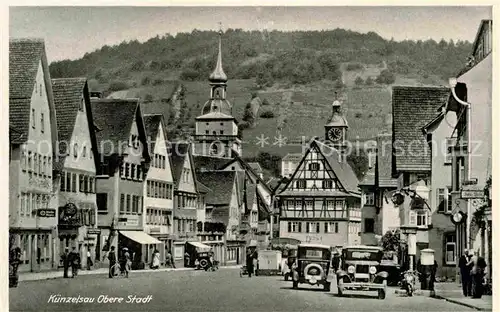 AK / Ansichtskarte Kuenzelsau Obere Stadt Kat. Kuenzelsau