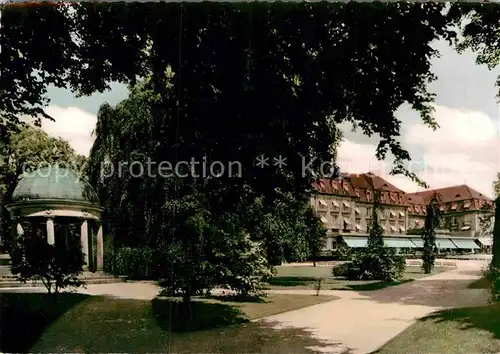 AK / Ansichtskarte Bad Pyrmont Kurpark Erdbeertempel Kurhaus Kat. Bad Pyrmont