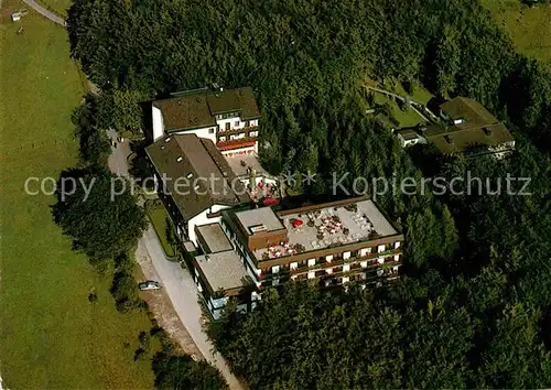 AK / Ansichtskarte Rhenegge Fliegeraufnahme Kurklinik Sonnenhof Diemelsee Kat. Diemelsee