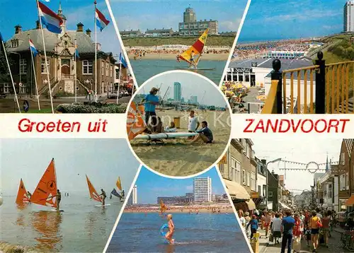 AK / Ansichtskarte Zandvoort Holland Teilansichten