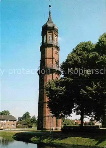 AK / Ansichtskarte Leuchtturm Lighthouse Papenburg Partie am Hauptkanal  Kat. Gebaeude