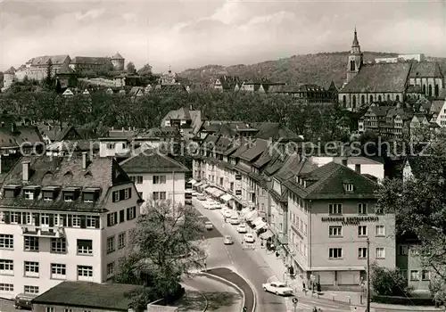 AK / Ansichtskarte Tuebingen Friedrichstrasse Schloss Stiftskirche Kat. Tuebingen