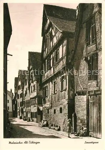 AK / Ansichtskarte Tuebingen Malerisches Alt Tuebingen Lazarettgasse Kat. Tuebingen