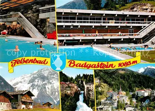 AK / Ansichtskarte Badgastein Felsenbad Malerwinkel Koetschachtal Wasserfall Feuersang Kat. Bad Gastein