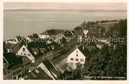 AK / Ansichtskarte Meersburg Bodensee Unterstadt Kat. Meersburg