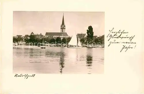 AK / Ansichtskarte Radolfzell Bodensee Kirche Kat. Radolfzell am Bodensee