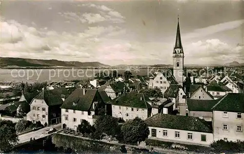 AK / Ansichtskarte Radolfzell Bodensee Gesamtansicht Kirche Kat. Radolfzell am Bodensee