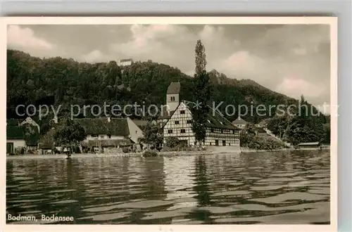 AK / Ansichtskarte Bodman Bodensee Teilansicht 