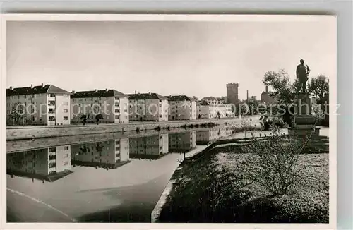 AK / Ansichtskarte Heilbronn Neckar Bismarckdenkmal Neckarstrasse Kat. Heilbronn