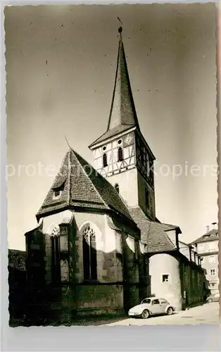 AK / Ansichtskarte Ingelfingen Bad Kirche Kat. Ingelfingen