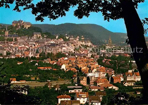 AK / Ansichtskarte Marburg Lahn mit Schloss Kat. Marburg