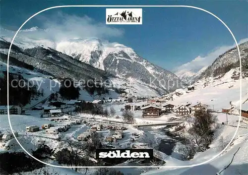 AK / Ansichtskarte Soelden oetztal Panorama Kat. Soelden