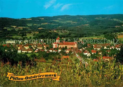 AK / Ansichtskarte Poellau Blick vom Poellauberg Kat. Poellau Steiermark