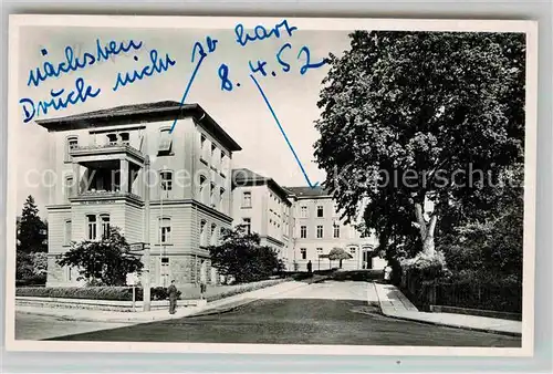 AK / Ansichtskarte Tuebingen Universitaets HNO Klinik Kat. Tuebingen