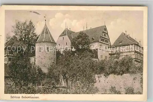 AK / Ansichtskarte Bebenhausen Tuebingen Schloss Kat. Tuebingen