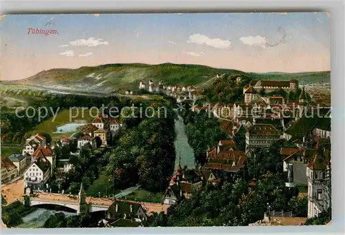 AK / Ansichtskarte Tuebingen Panorama Kat. Tuebingen