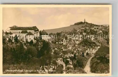 AK / Ansichtskarte Tuebingen Panorama Kat. Tuebingen