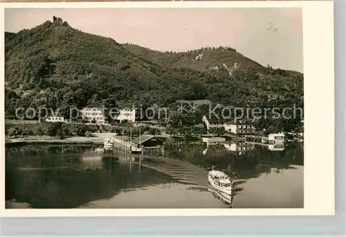 AK / Ansichtskarte Bodman Bodensee Partie am See Faehre