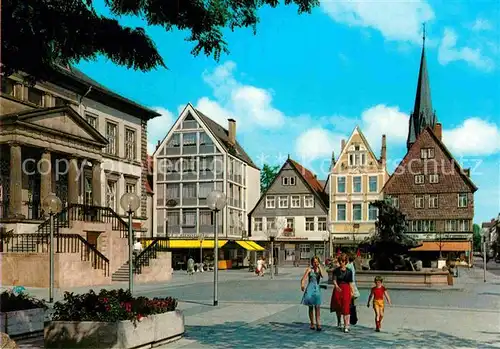 AK / Ansichtskarte Detmold Marktplatz Kat. Detmold