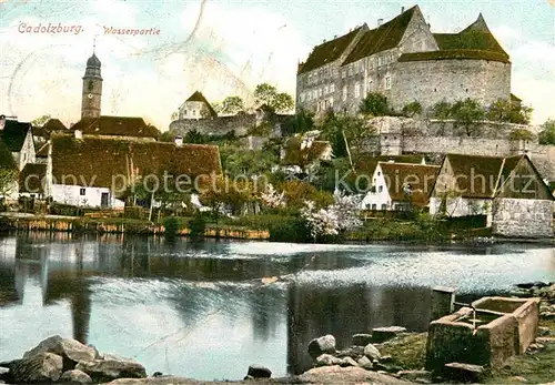 AK / Ansichtskarte Cadolzburg Wasserpartie Kat. Cadolzburg