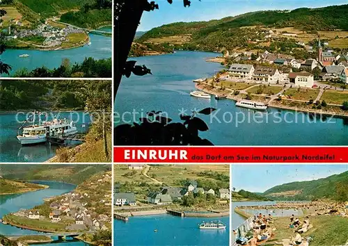 AK / Ansichtskarte Einruhr Rursee Obersee Schwimmbad  Kat. Simmerath