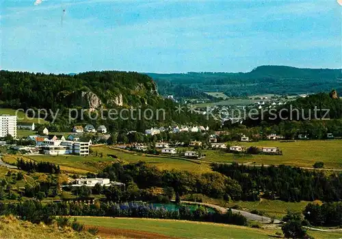 AK / Ansichtskarte Gerolstein Munterley Auberg Stausee Bungalows Kat. Gerolstein