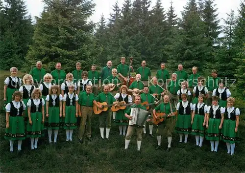 AK / Ansichtskarte Musikanten Oberharzer Bergsaenger Clausthal Zellerfeld  Kat. Musik