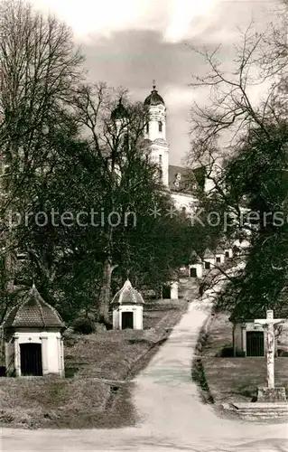 AK / Ansichtskarte Ellwangen Jagst Wallfahrtskirche Schoenberg Kat. Ellwangen (Jagst)