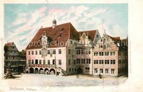 AK / Ansichtskarte Heilbronn Neckar Rathaus Kat. Heilbronn