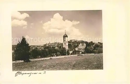 AK / Ansichtskarte Ellwangen Jagst Kirche Kat. Ellwangen (Jagst)