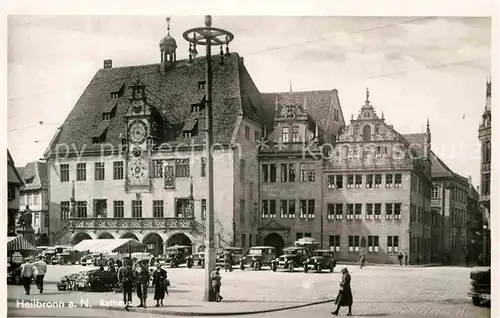 AK / Ansichtskarte Heilbronn Neckar Rathaus Kat. Heilbronn