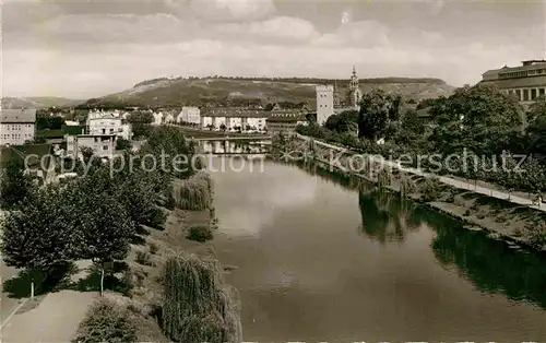 AK / Ansichtskarte Heilbronn Neckar Partie am Neckar Kat. Heilbronn