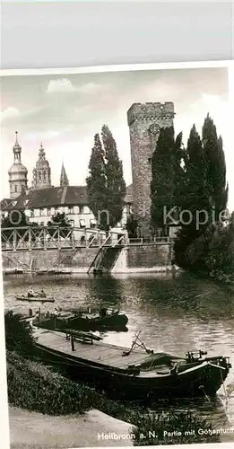 AK / Ansichtskarte Heilbronn Neckar Partie am Goetzenturm Kat. Heilbronn