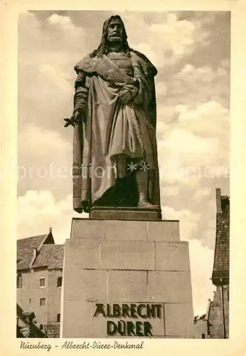 AK / Ansichtskarte Nuernberg Albrecht Duerer Denkmal  Kat. Nuernberg