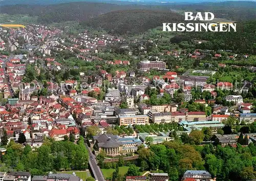 AK / Ansichtskarte Bad Kissingen Fliegeraufnahme Kat. Bad Kissingen