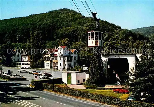 AK / Ansichtskarte Seilbahn Burgberg Talstation Bad Harzburg Kat. Bahnen