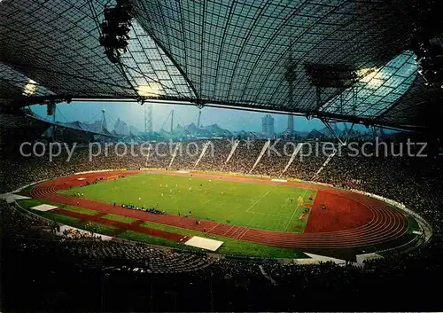 AK / Ansichtskarte Stadion Muenchen Olympiastadion  Kat. Sport