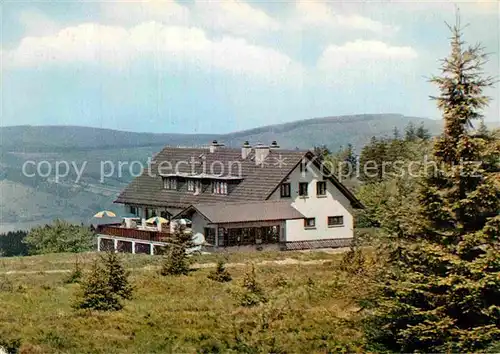 AK / Ansichtskarte Hessisch Lichtenau Berggasthaus Hoher Meissner Kat. Hessisch Lichtenau