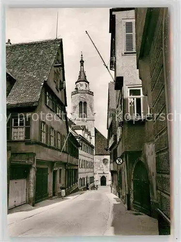 AK / Ansichtskarte Tuebingen Muenzgasse Stiftskirche Kat. Tuebingen