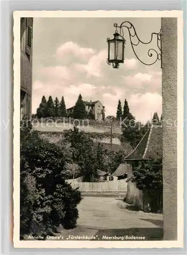 AK / Ansichtskarte Meersburg Bodensee Fuerstenhaeusle Kat. Meersburg