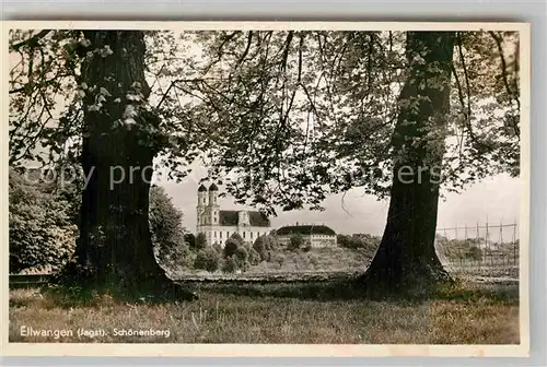 AK / Ansichtskarte Ellwangen Jagst Wallfahrtskirche Schoenenberg  Kat. Ellwangen (Jagst)