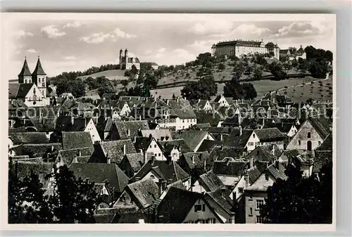 AK / Ansichtskarte Ellwangen Jagst Stiftskirche Wallfahrtskirche Schoenenberg Schloss Kat. Ellwangen (Jagst)