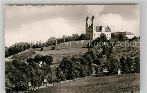 AK / Ansichtskarte Ellwangen Jagst Wallfahrtskirche Schoenenberg  Kat. Ellwangen (Jagst)