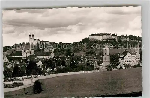 AK / Ansichtskarte Ellwangen Jagst Wallfahrtskirche Schoenenberg Stiftskirche Schloss Jesuitenkirche Kat. Ellwangen (Jagst)