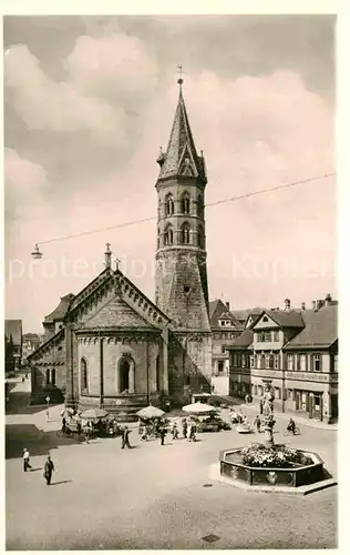 AK / Ansichtskarte Schwaebisch Gmuend Marktplatz Kirche Brunnen Kat. Schwaebisch Gmuend