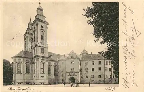 AK / Ansichtskarte Mergentheim Bad Schloss Kat. Bad Mergentheim