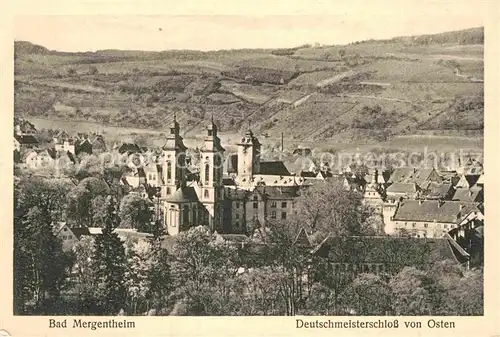 AK / Ansichtskarte Mergentheim Bad Deutschmeisterschloss Kat. Bad Mergentheim