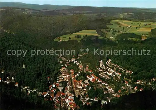 AK / Ansichtskarte Triberg Schwarzwald Fliegeraufnahme Kat. Triberg im Schwarzwald