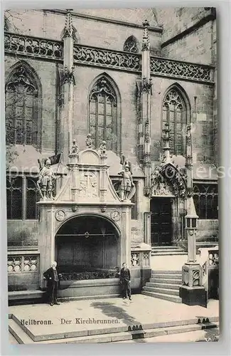 AK / Ansichtskarte Heilbronn Neckar Kirchbrunnen Kat. Heilbronn