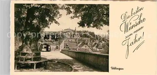 AK / Ansichtskarte Tuebingen Teilansicht  Kat. Tuebingen